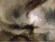 J.M.W. Turner Snow Storm-Steam-Boat off a Harbour-s Mouth oil